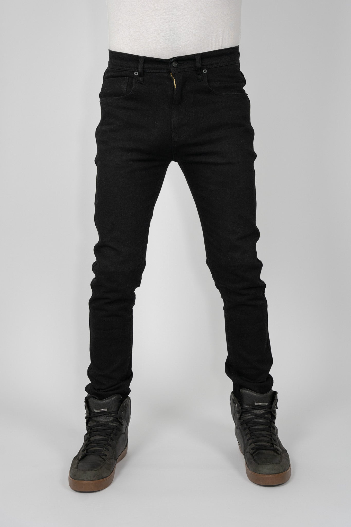 Mens Skinny Black